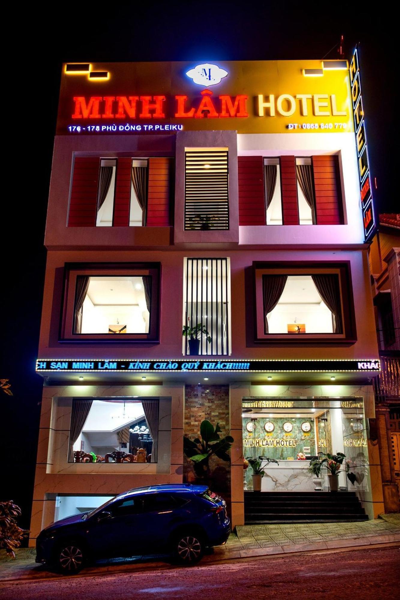 Minh Lam Hotel Pleiku Esterno foto